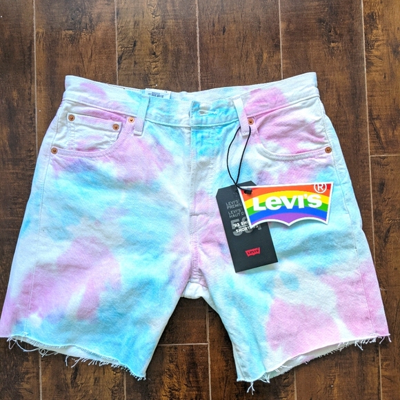 Levi's Pants - Levi's 501 93' pride edition shorts